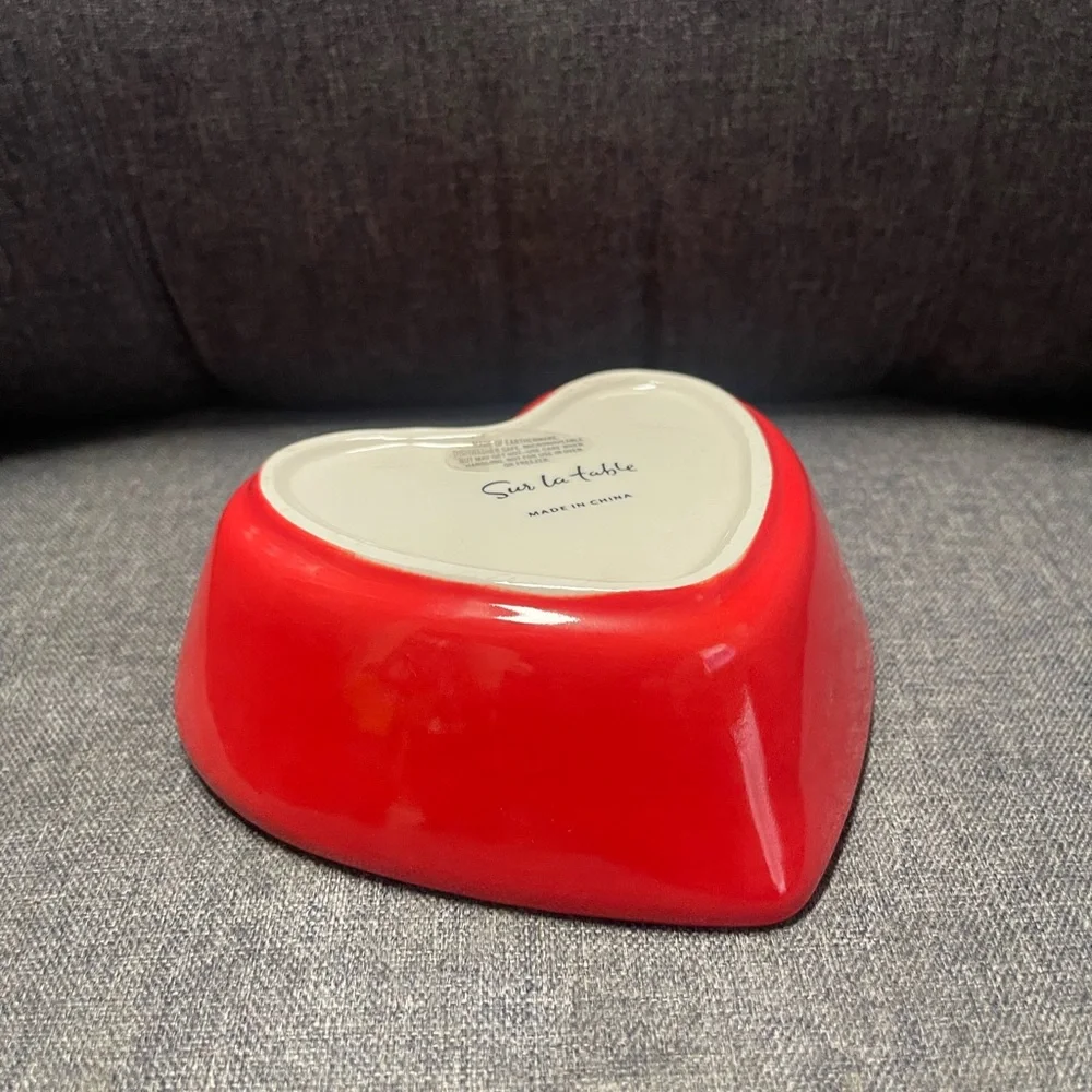 Sur la Table Valentine Hearts Dish